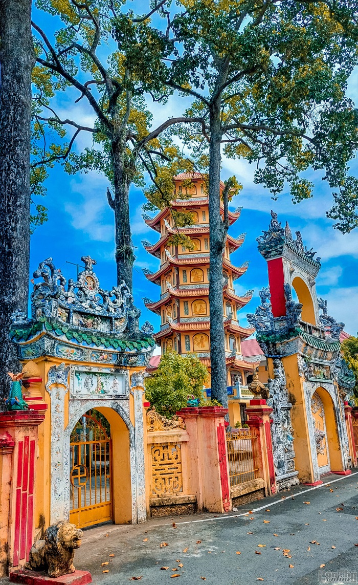 Địa điểm lễ chùa đầu năm ở Bình Dương - chùa Hội Khánh