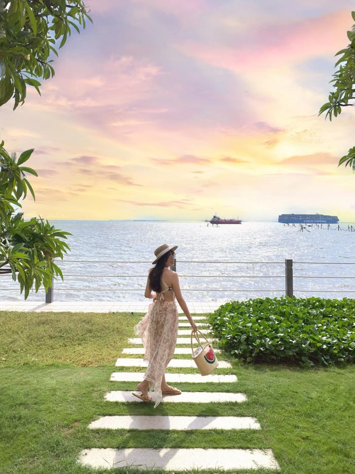 Nghỉ dưỡng Tết ở Vũng Tàu đi đâu - Marina Bay Vung Tau Resort view hướng thủy.