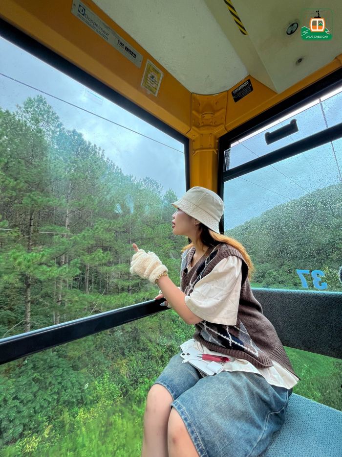 Trải nghiệm cáp treo ở Đà Lạt ngắm mây
