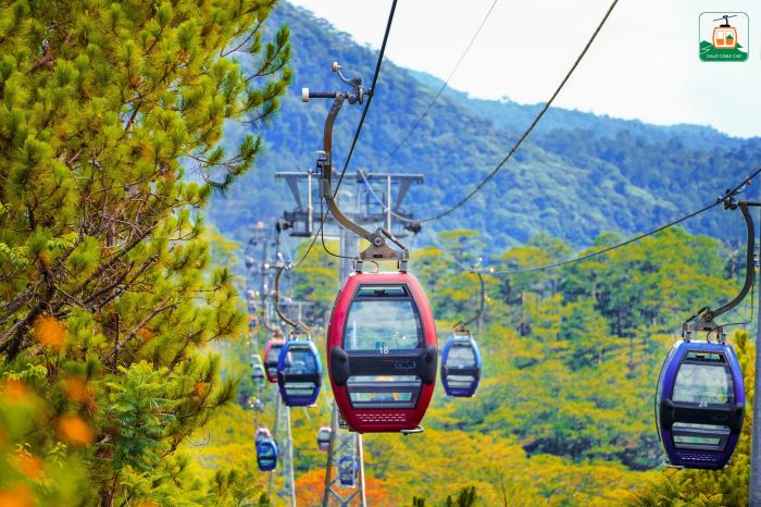 Trải nghiệm cáp treo ở Đà Lạt