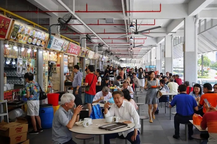 The Old Airport Road Hawker Centre là địa chỉ thưởng thức ẩm thực Hawker Singapore