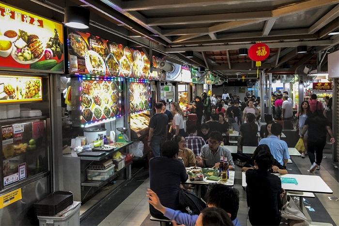 Chomp Chomp Food Centre  là địa chỉ thưởng thức ẩm thực Hawker Singapore