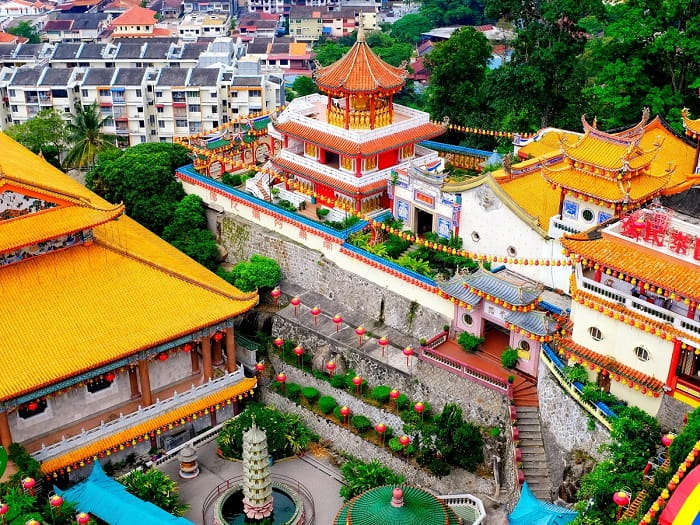 Đảo Penang là điểm du xuân đẹp ở Malaysia 