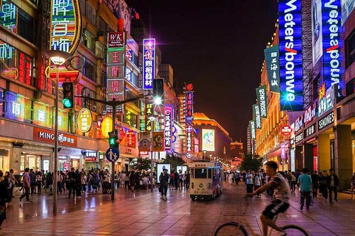 Địa điểm check-in ở Thượng Hải - Phố đi bộ Nam Kinh