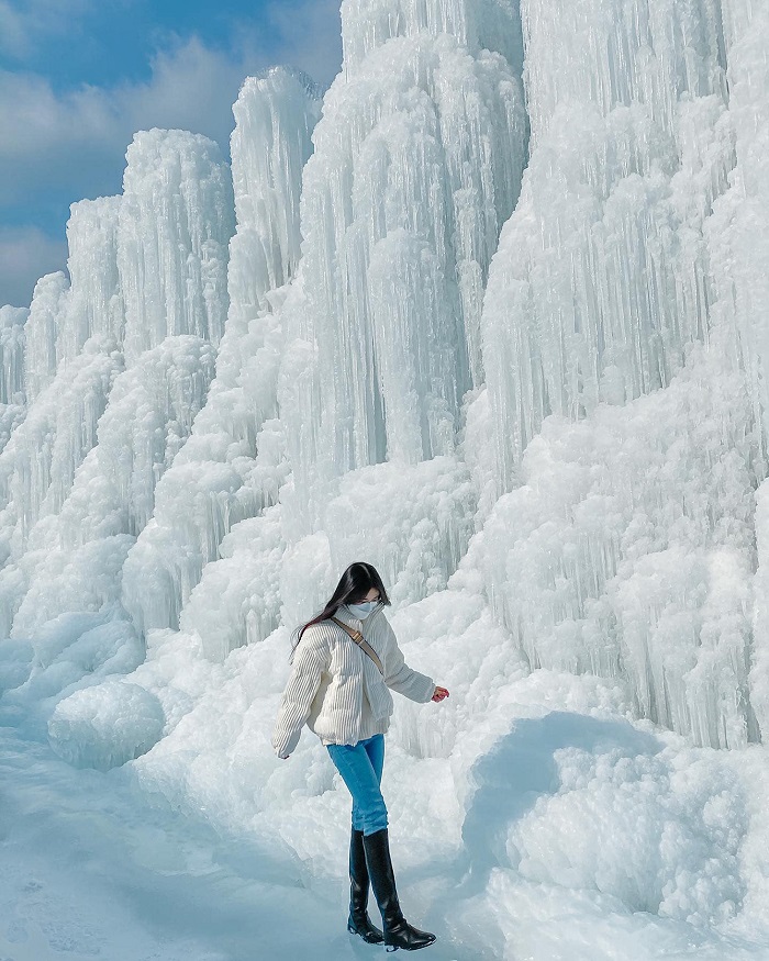 Du lịch Hàn Quốc mùa đông - làng cổ 