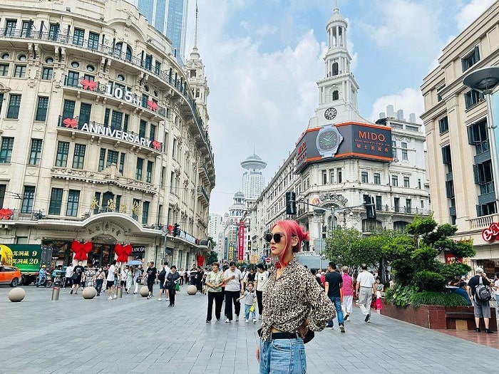 Lịch trình du lịch Thượng Hải 4 ngày 3 đêm - tham quan phố đi bộ Nam Kinh