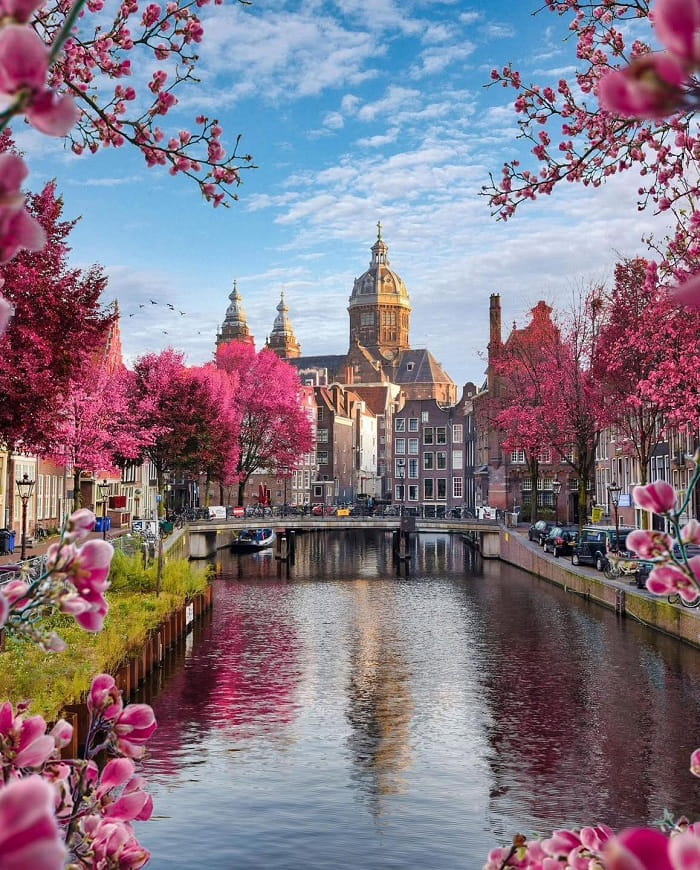Kinh nghiệm du lịch Hà Lan mùa xuân nên Tận hưởng Amsterdam