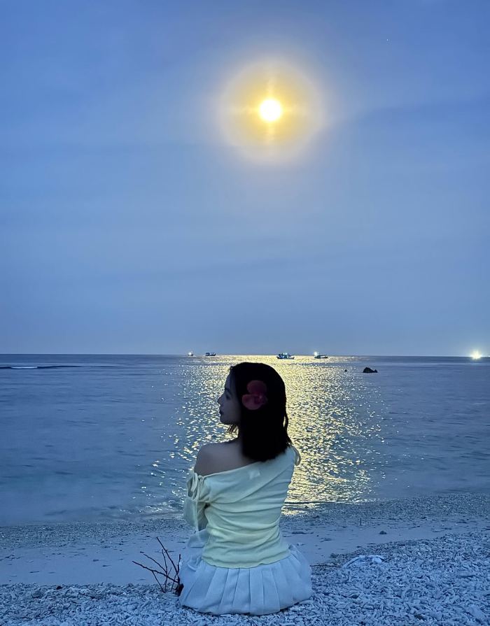 Bình minh ở Bãi Chướng Bình Ba