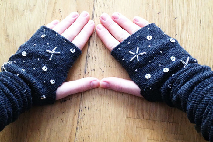 Kinh nghiệm du lịch Hà Giang dịp Tết - Chiếc bịt tai và găng tay xinh xắn