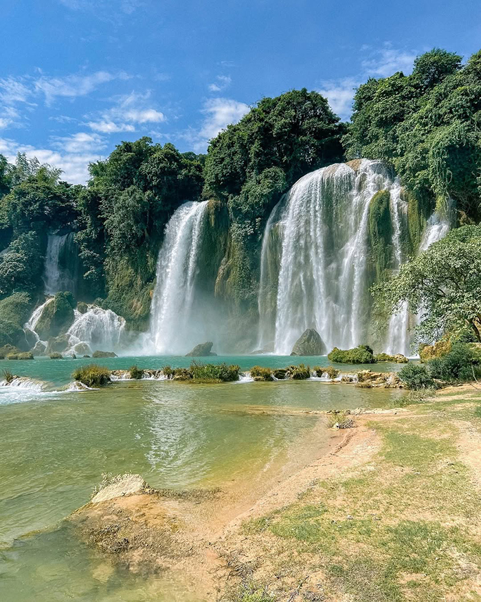 Hướng dẫn di chuyển du lịch Thác Bản Giốc