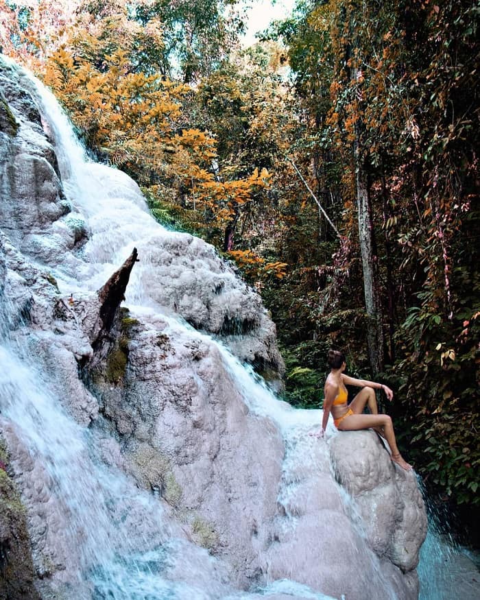 Thác Bua Tong là thác nước đẹp ở Thái Lan khiến du khách mê mẩn