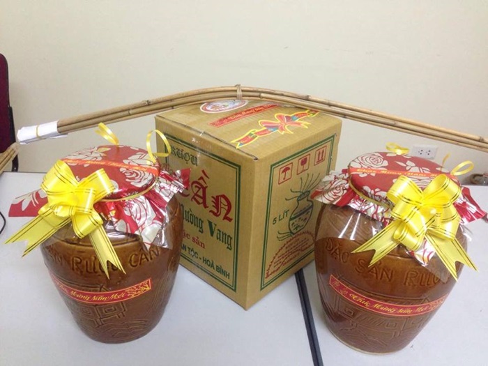 du lịch Hòa Bình tháng 3 - rượu cần