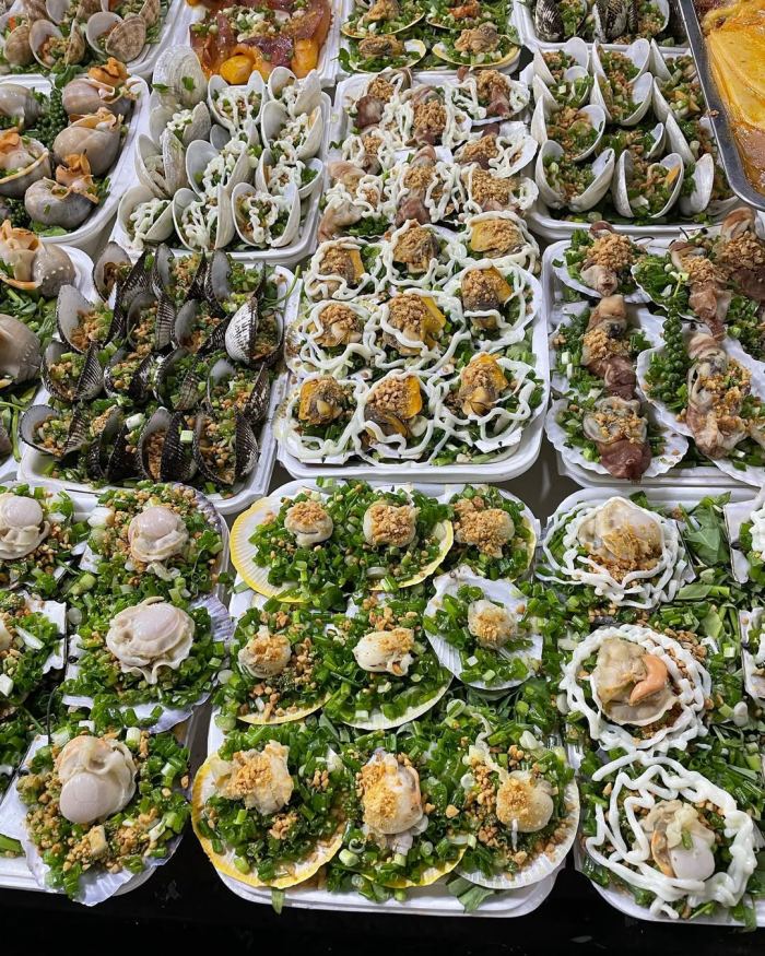 Ăn gì ở chợ Hàng Dương Cần Giờ hàu sò