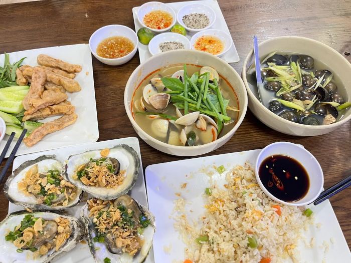 Ốc Thiên Nhiên quán ăn ngon gần Bãi Sau Vũng Tàu Ốc Thiên Nhiên quán ăn ngon gần Bãi Sau Vũng Tàu