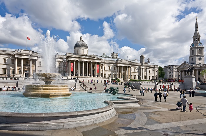 Tham quan quảng trường Trafalgar Anh