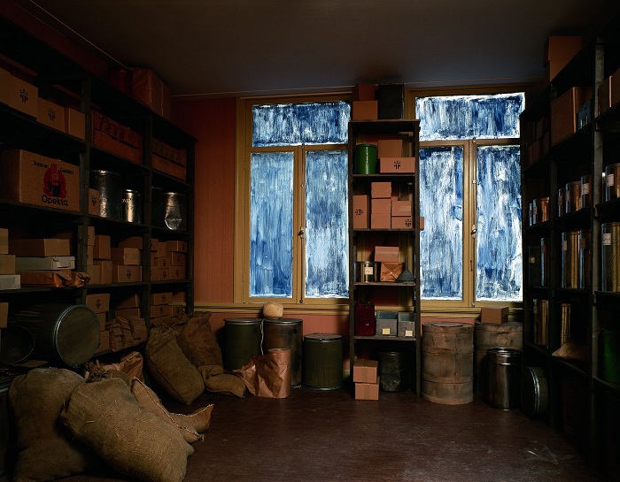 Tầng hai ở nhà Anne Frank Amsterdam 