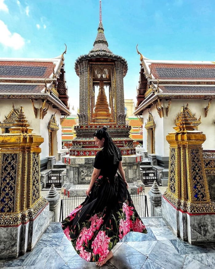 Chùa Phật Ngọc là điểm tham quan gần công viên Lumphini Thái Lan