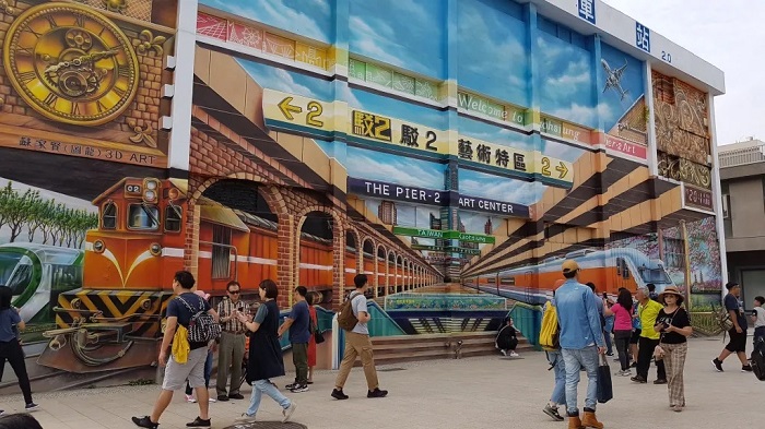 trung tâm nghệ thuật Pier II Đài Loan
