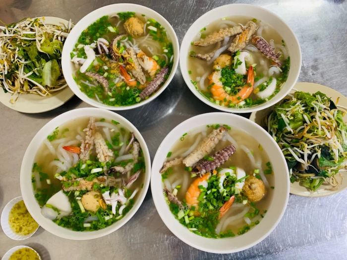 quán bún bề bề ở Vũng Tàu