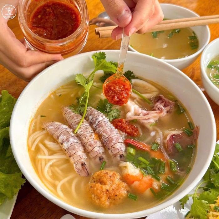 quán bún bề bề ở Vũng Tàu 