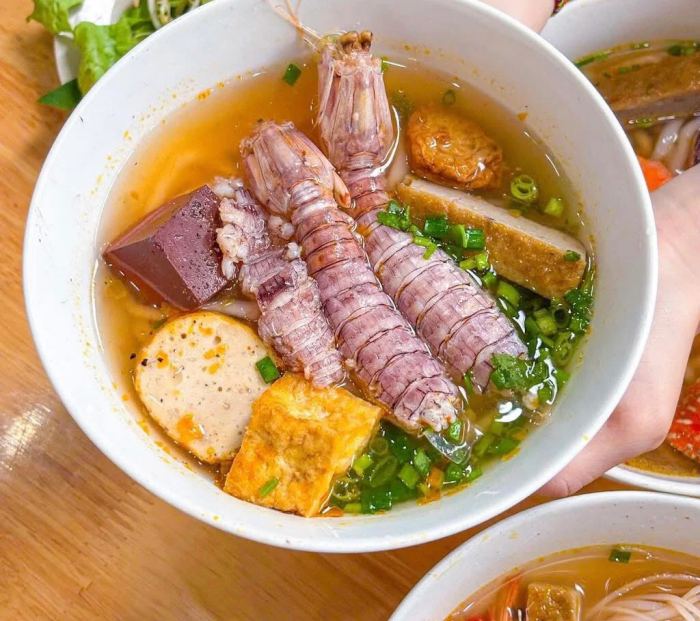 quán bún bề bề ở Vũng Tàu 