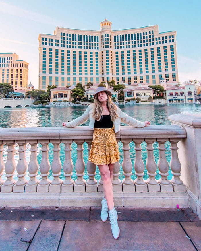 Tham quan đài phun nước Bellagio Mỹ