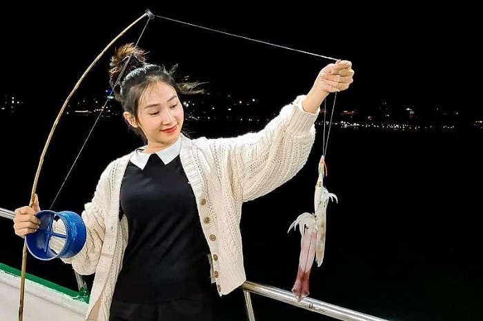 Kinh nghiệm du lịch Cửa Lò -trải nghiệm câu mực đêm