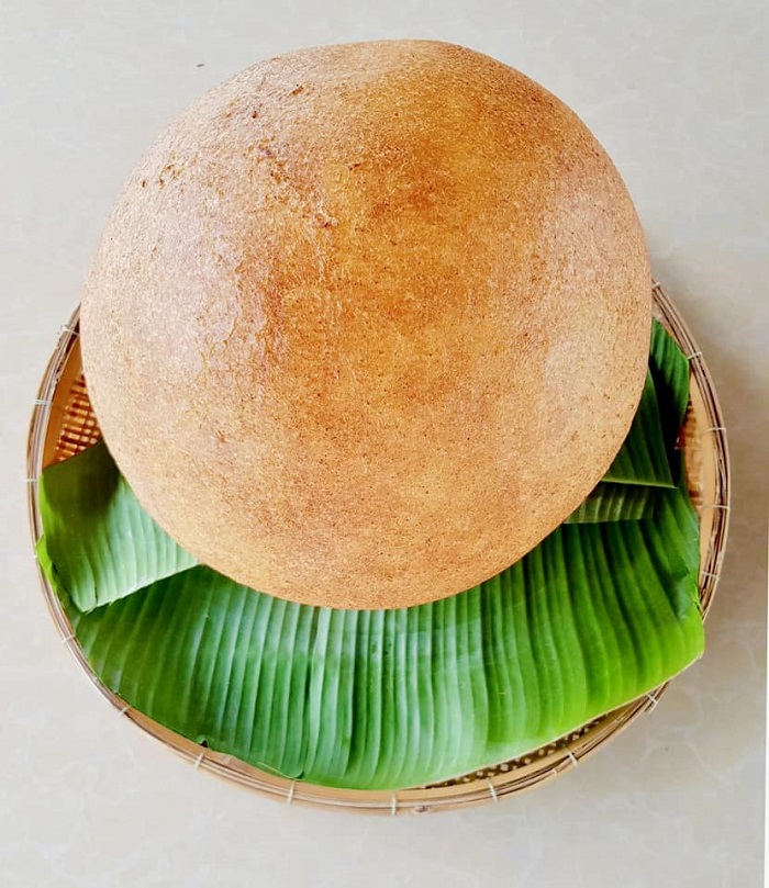 Thưởng thức xôi phồng An Giang 