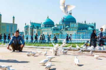 Nhà thờ Hồi giáo Xanh - ốc đảo hòa bình ở Afghanistan