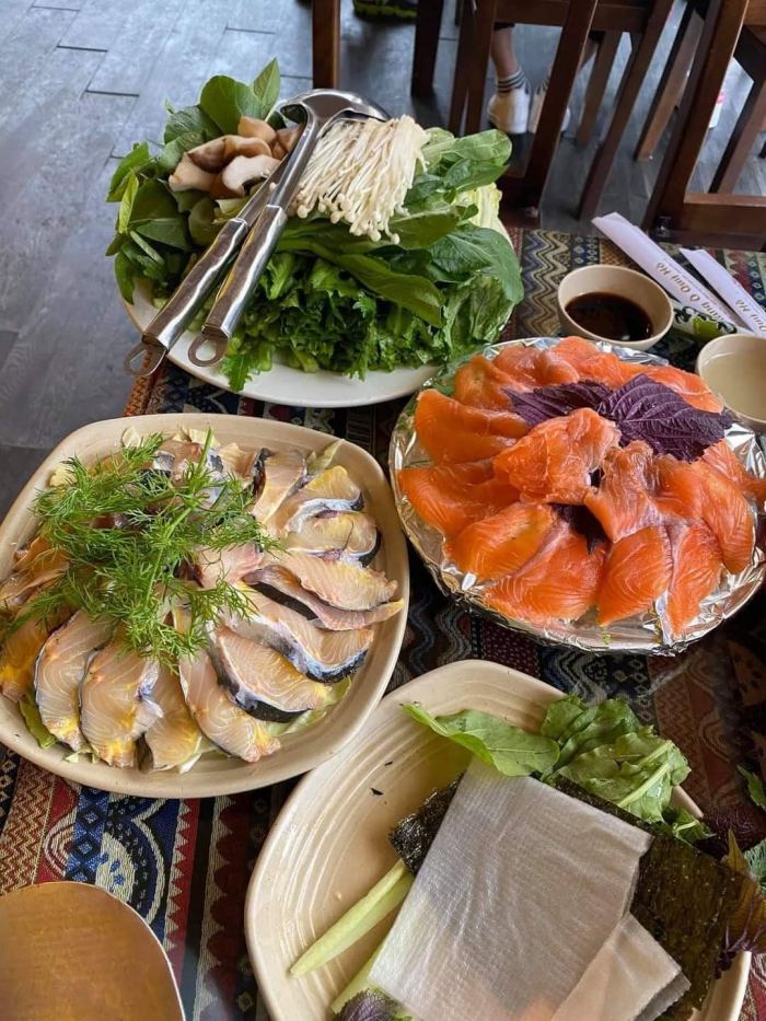  quán lẩu cá tầm ngon ở Măng Đen 