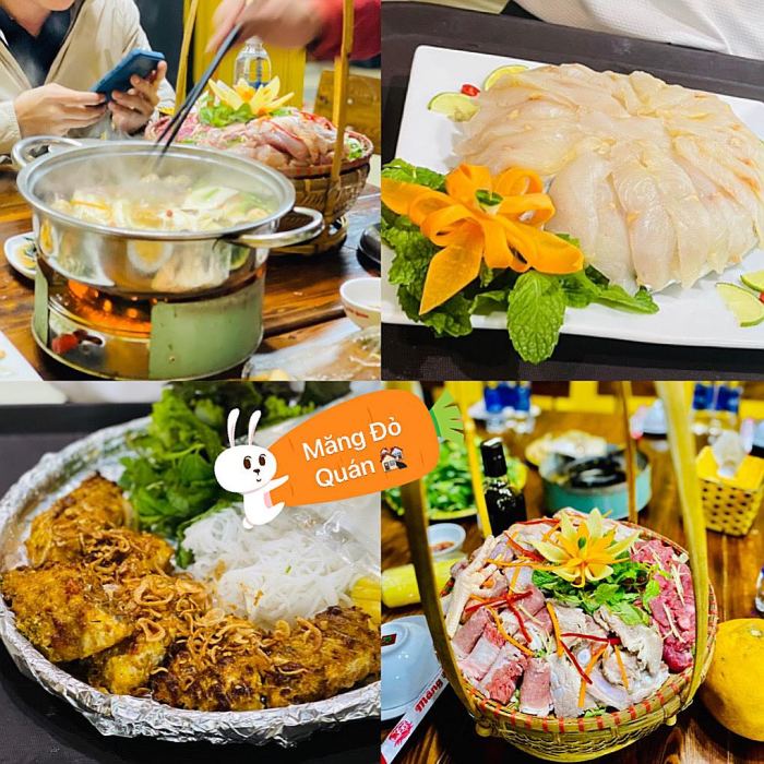  quán lẩu cá tầm ngon ở Măng Đen 
