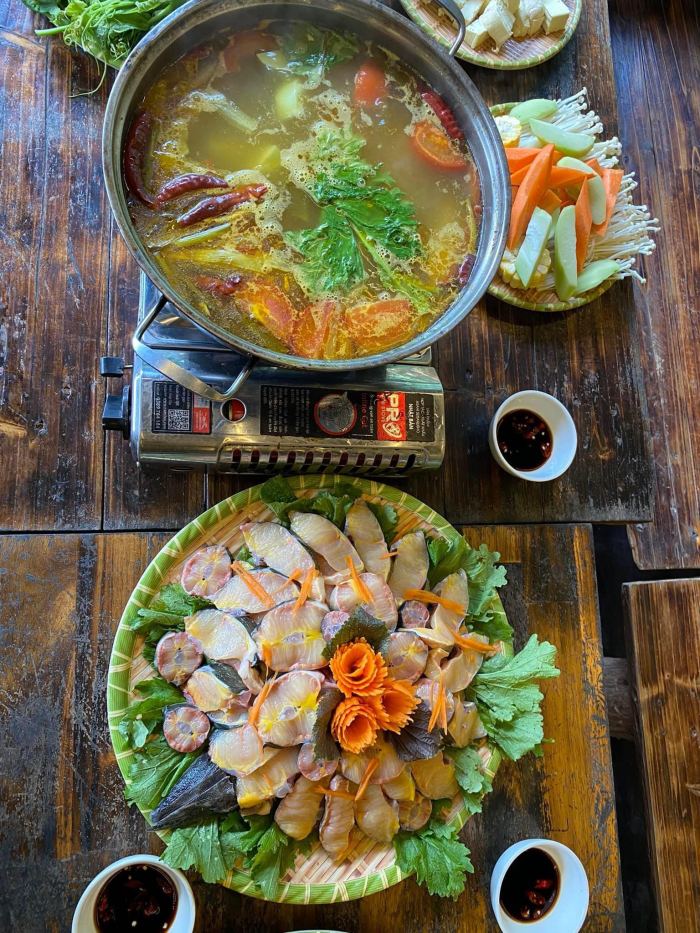  quán lẩu cá tầm ngon ở Măng Đen 