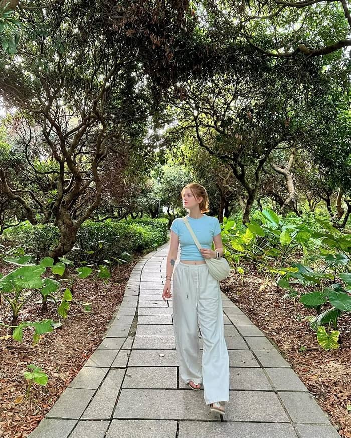 Tham quan công viên Liên Hoa Sơn Trung Quốc