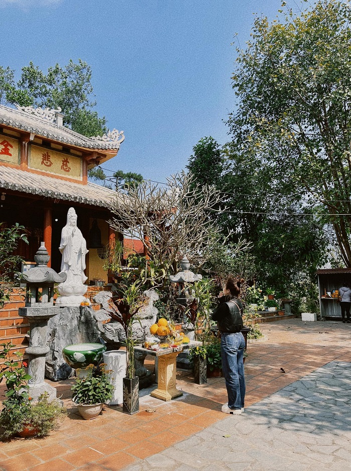 Đền Đôi Cô Cầu Má Hà Giang có không gian linh thiêng, kiến trúc độc đáo