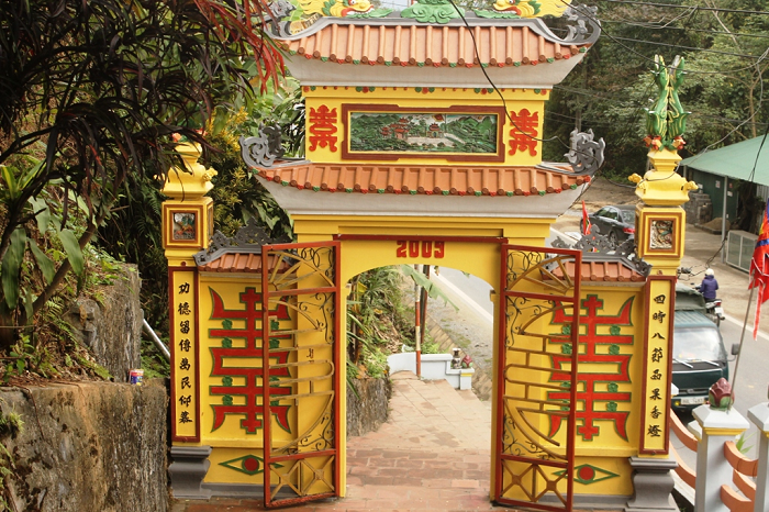 Đền Đôi Cô Cầu Má Hà Giang sở hữu kiến trúc sắc sảo, tinh tế