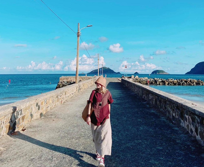 Địa điểm ngắm bình minh đẹp nhất Côn Đảo - cầu tùa 914