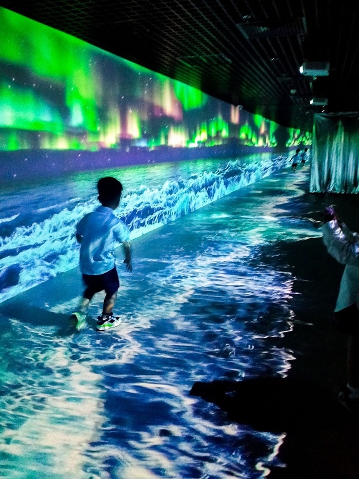 Không gian Vũ Điệu Của Nước tại bảo tàng I-Museum Hà Nội