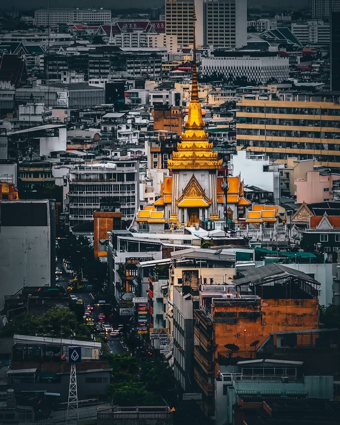 Chùa Wat Traimit là ngôi chùa vàng trên thế giới nằm sừng sững giữa thủ đông Bangkok
