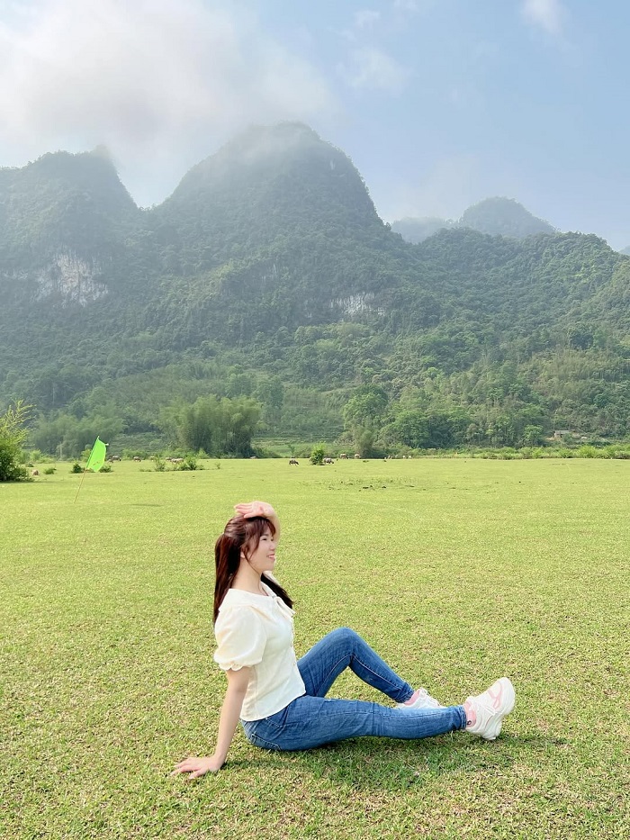 Thông Nông Cao Bằng có Bãi Tình đẹp bình yên