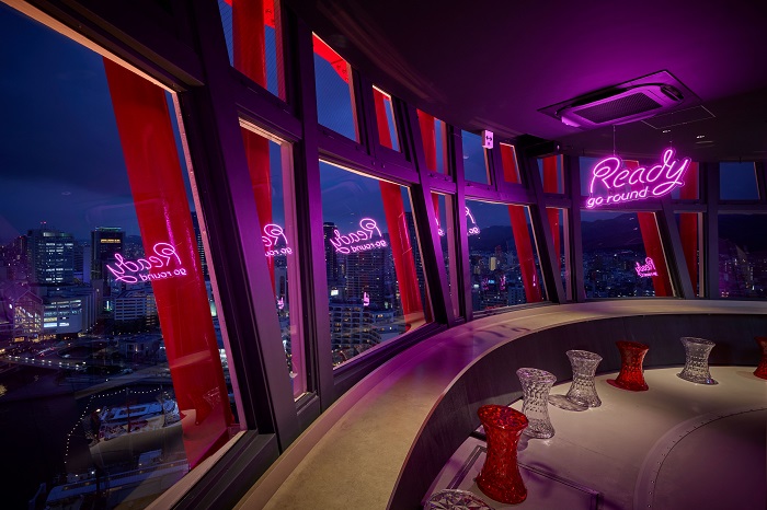 Trải nghiệm cảnh đêm lung linh tại Tháp cảng Kobe là hoạt động thú vị ở công viên Meriken