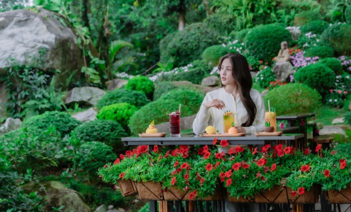 quán cafe gần núi Bà Đen Chạm Mây