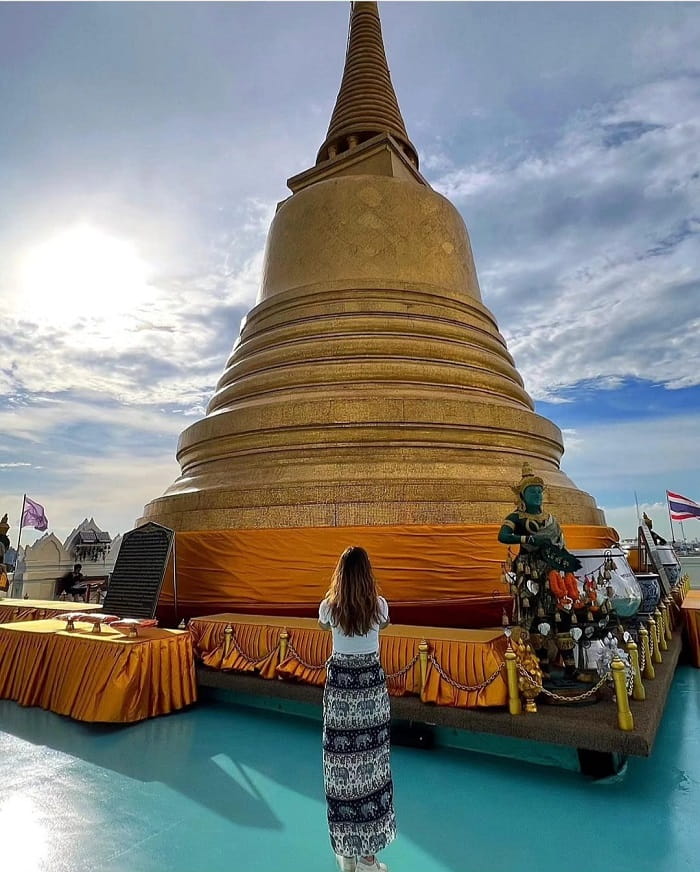 Khám phá chùa Wat Saket Bangkok