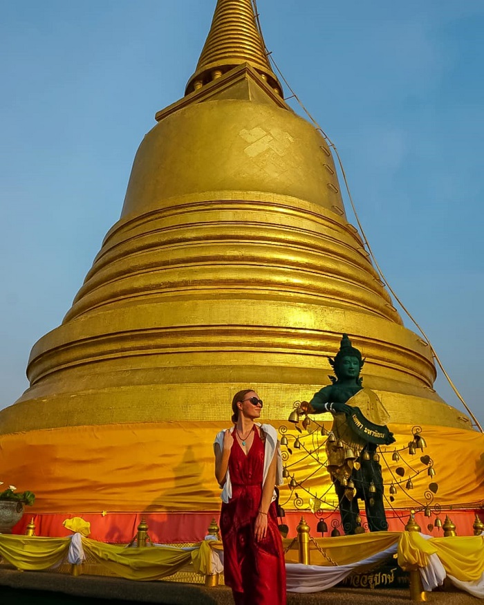 Khám phá chùa Wat Saket Bangkok