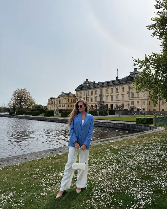 Lâu đài Drottningholm là điểm check in đẹp ở Thụy Điển