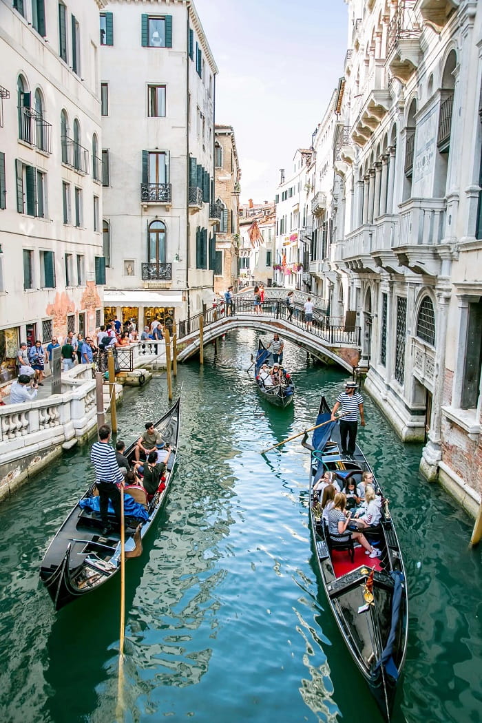 Kinh nghiệm đi gondola ở Venice