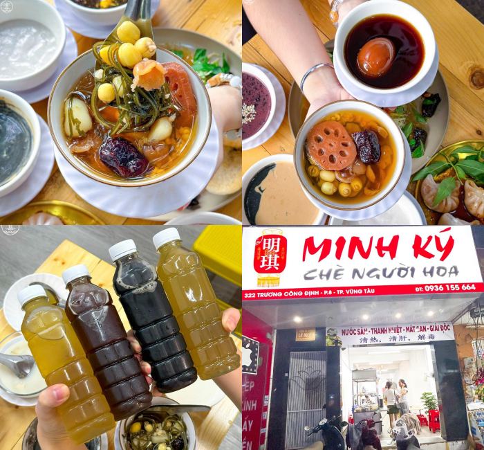 quán chè ngon ở Vũng Tàu  Chè người Hoa Minh Ký