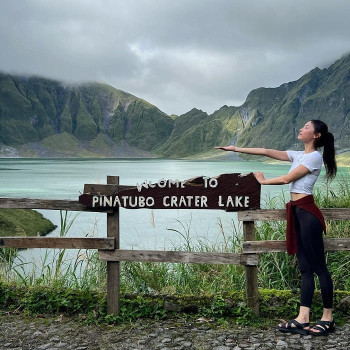 Núi Pinatubo là ngọn núi đẹp ở Philippines 