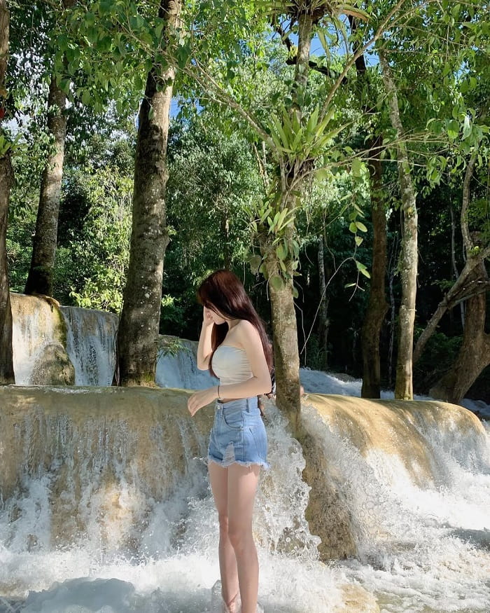 Chiêm ngưỡng thác nước Tad Sae Lào