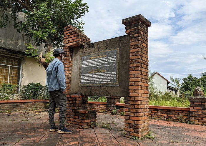 Tham quan thành cổ Châu Sa Quảng Ngãi 