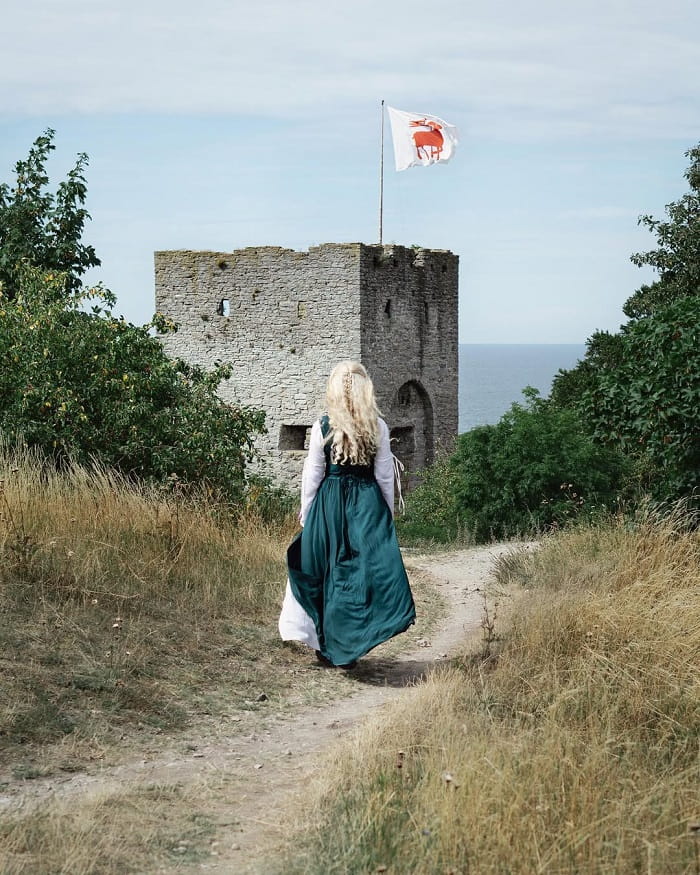 Thị trấn Visby là điểm check in đẹp ở Thụy Điển